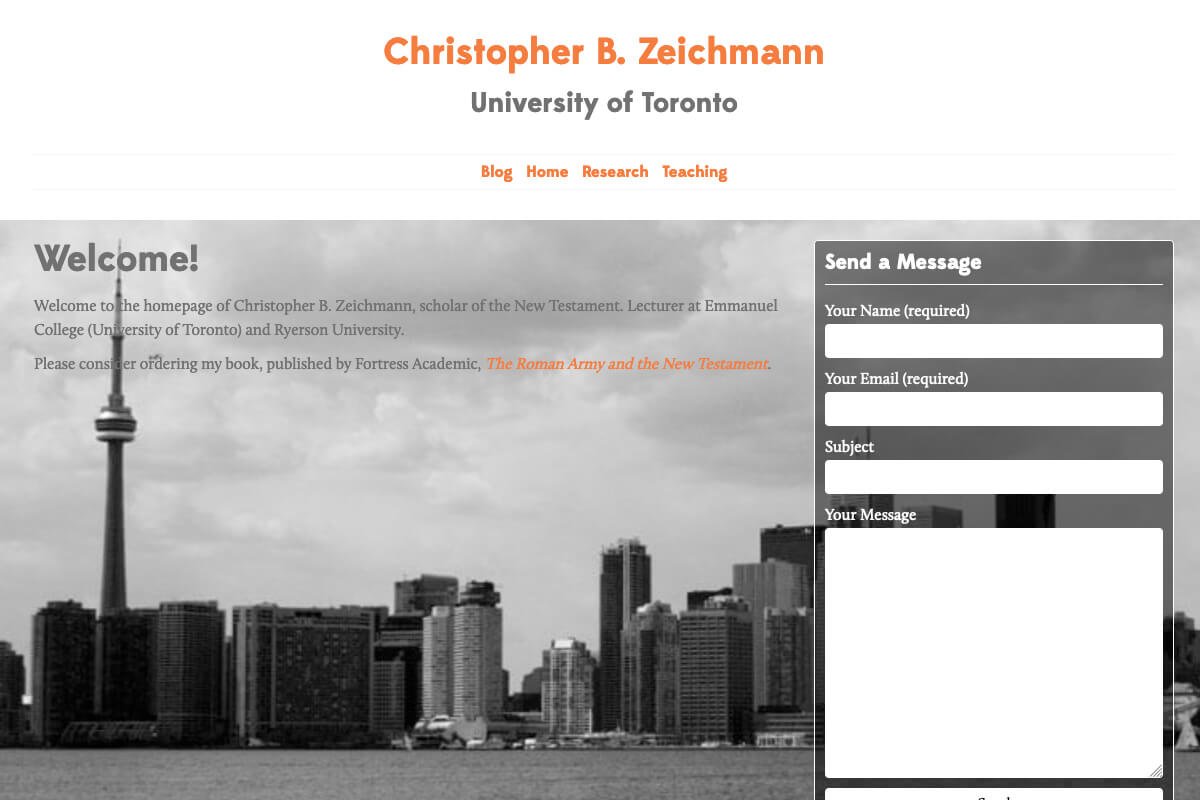 Chris Zeichmann - Religious Scholar